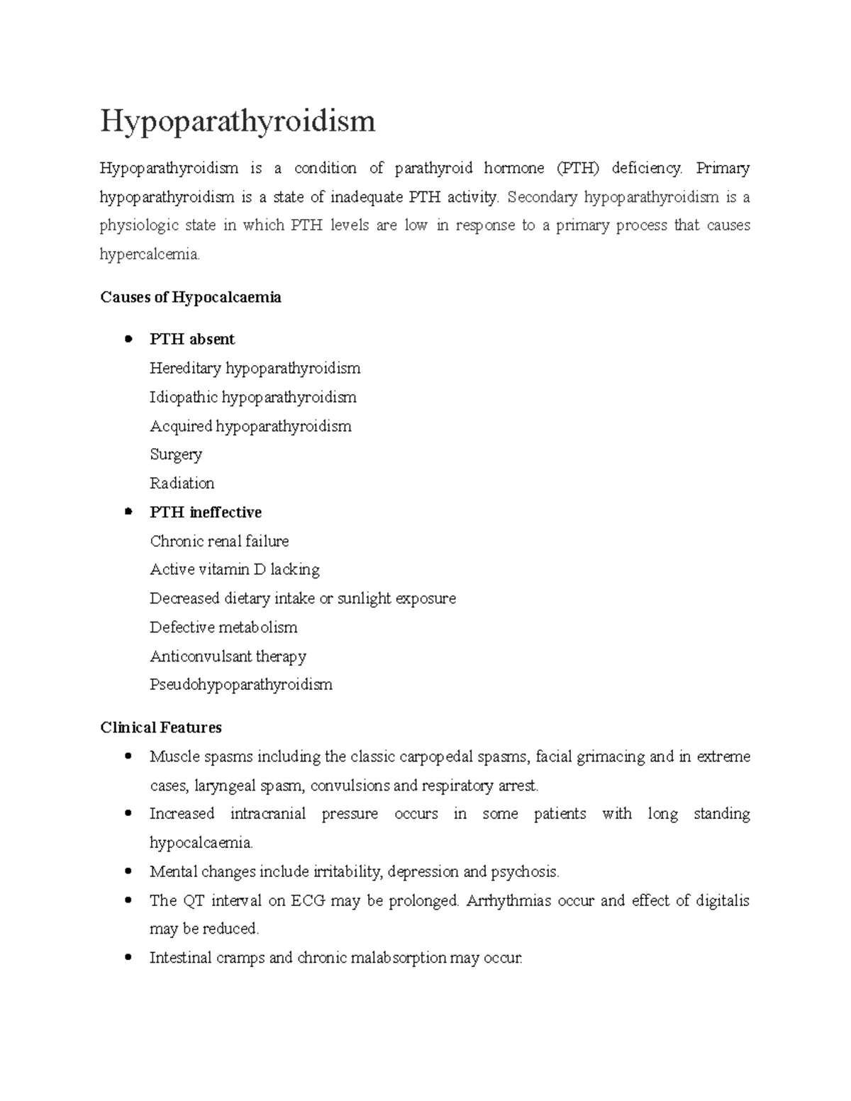 hypoparathyroidism-simple-note-for-easy-learning-hypoparathyroidism