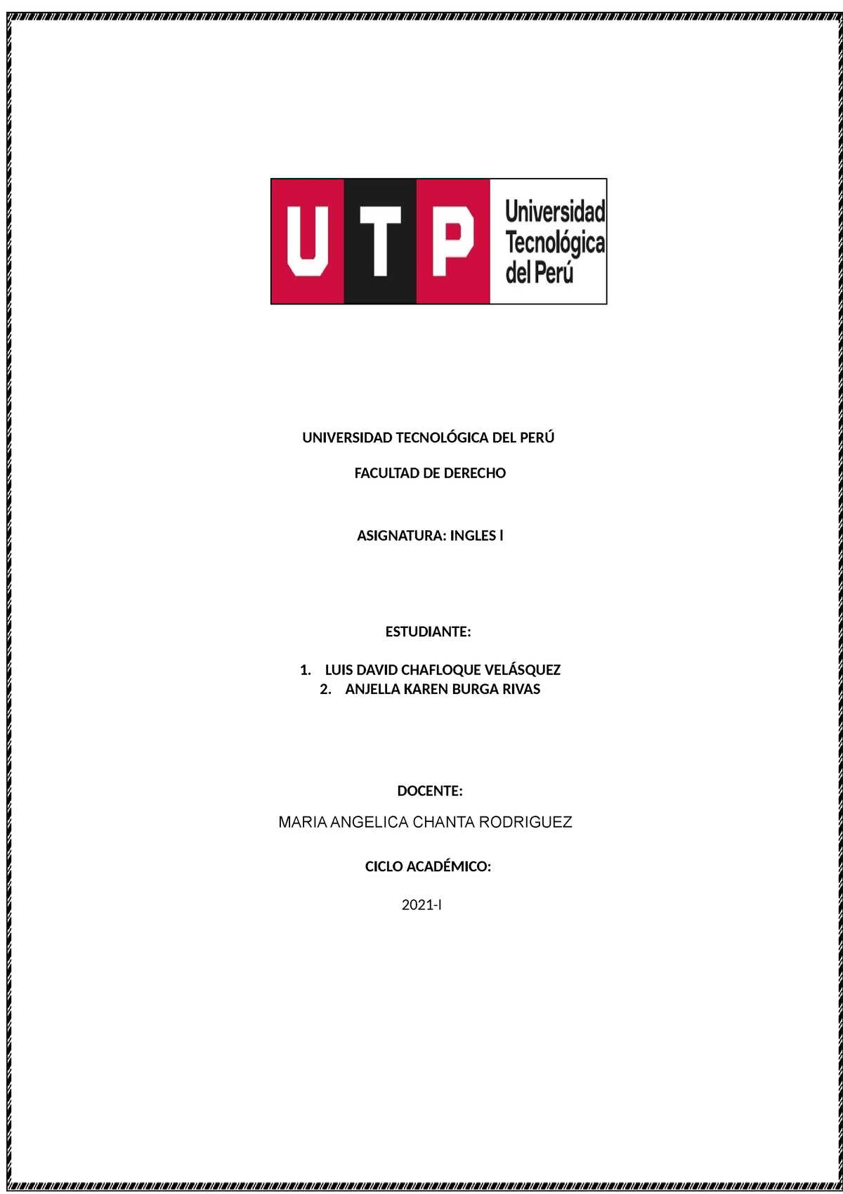 (ac s09) week 09 task assignment a peruvian legend utp