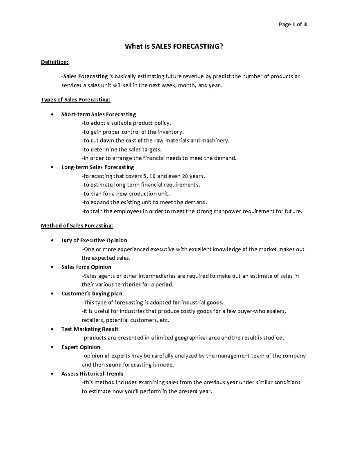 what-is-sales-forecasting-page-1-of-3-what-is-sales-forecasting