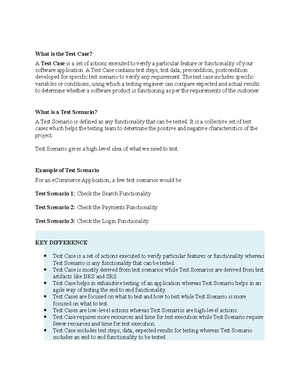 SWTesting Part 1 - Testing - Software Testing Software Testing is a ...