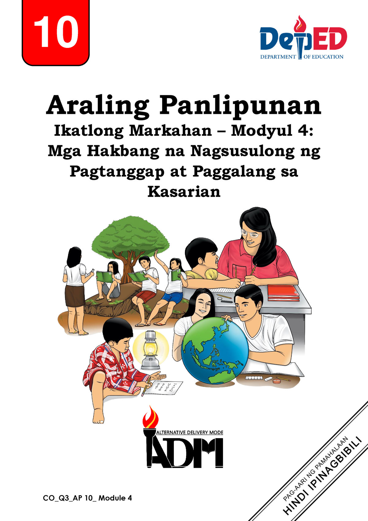 Ap10 Q3 Mod4 Mga Hakbang Na Nagsusulong Ng Pagtanggap At Paggalang Sa Kasarian Araling 6277