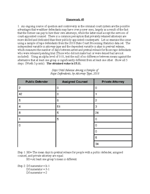 statistics homework 1