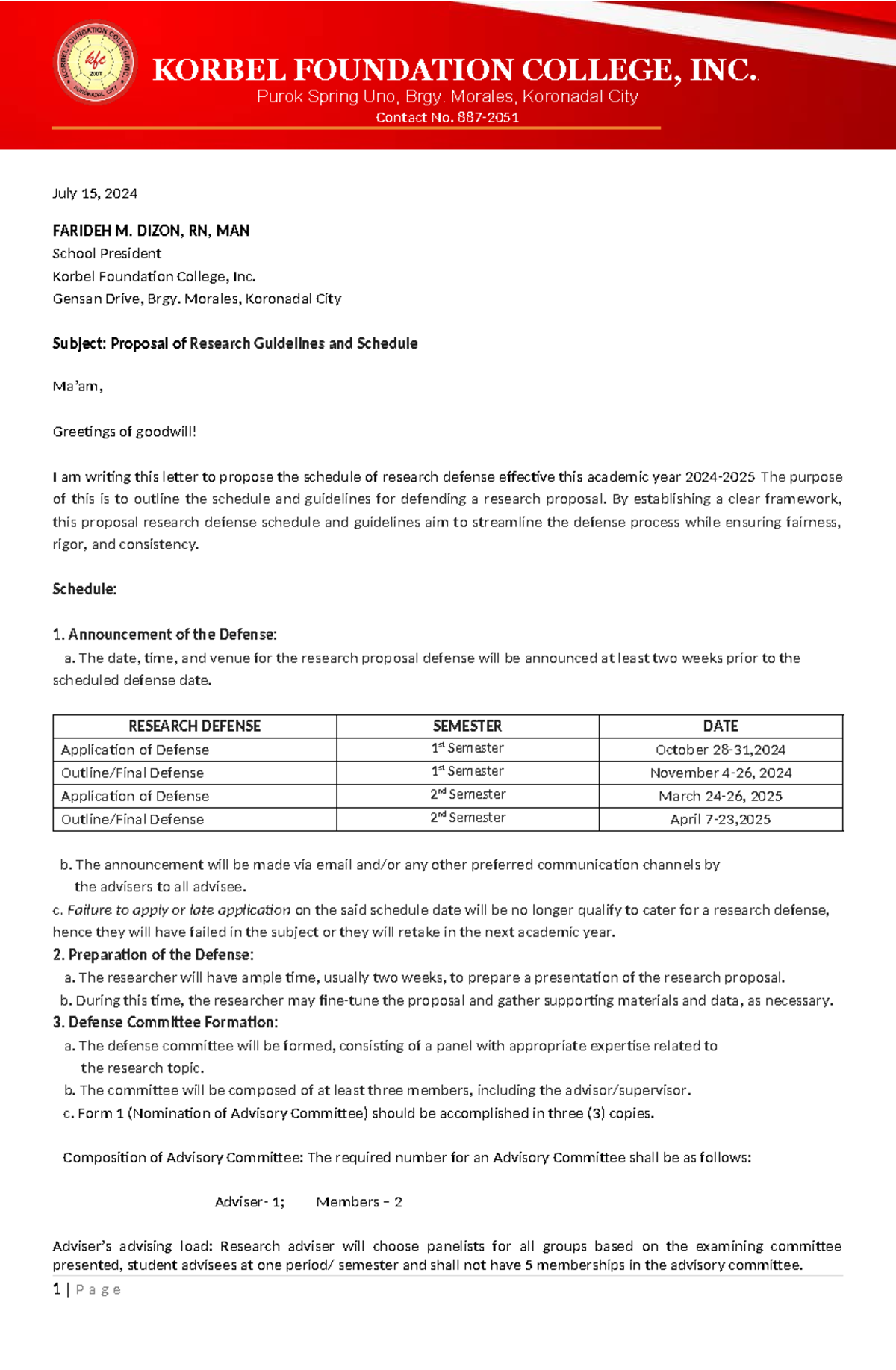 Research Revised Policy AND Guidelines AY 2024 2025 - Purok Spring Uno ...