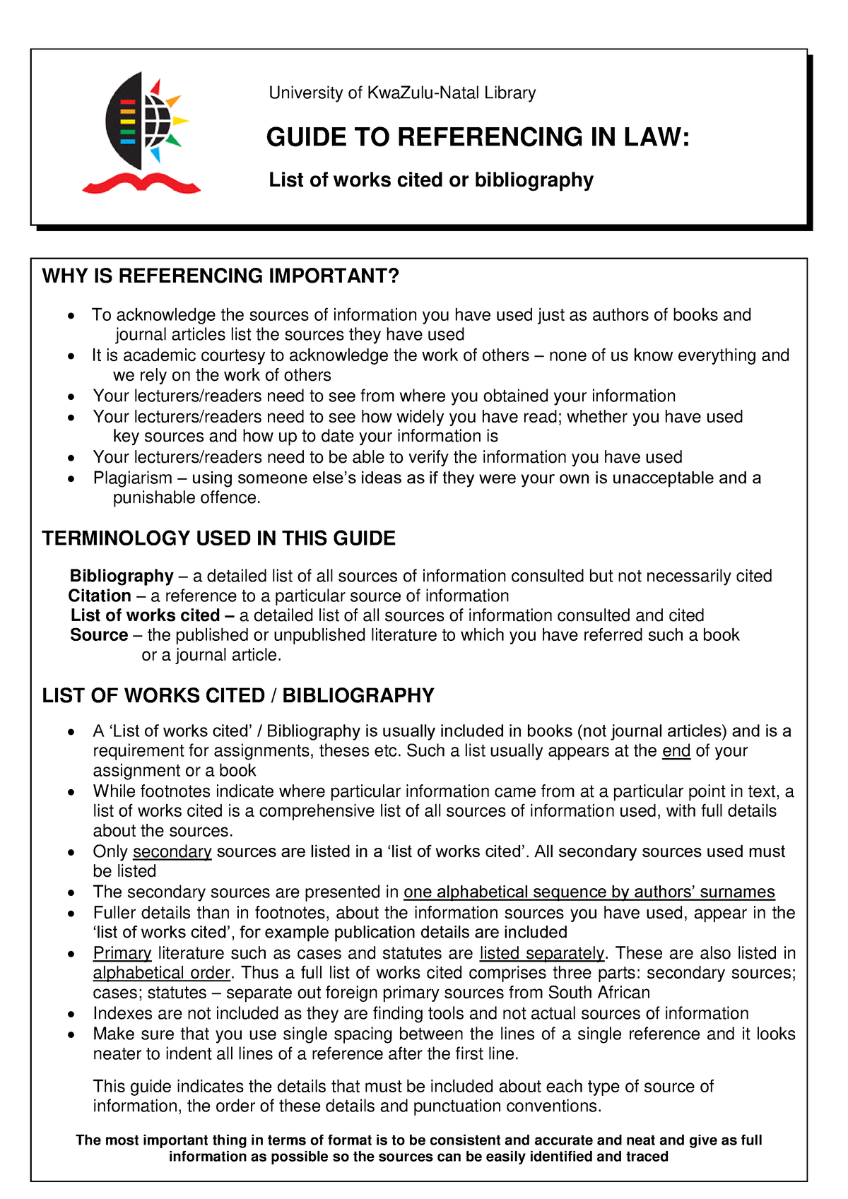 guide-to-referencing-in-law-list-of-works-cited-guide-2013