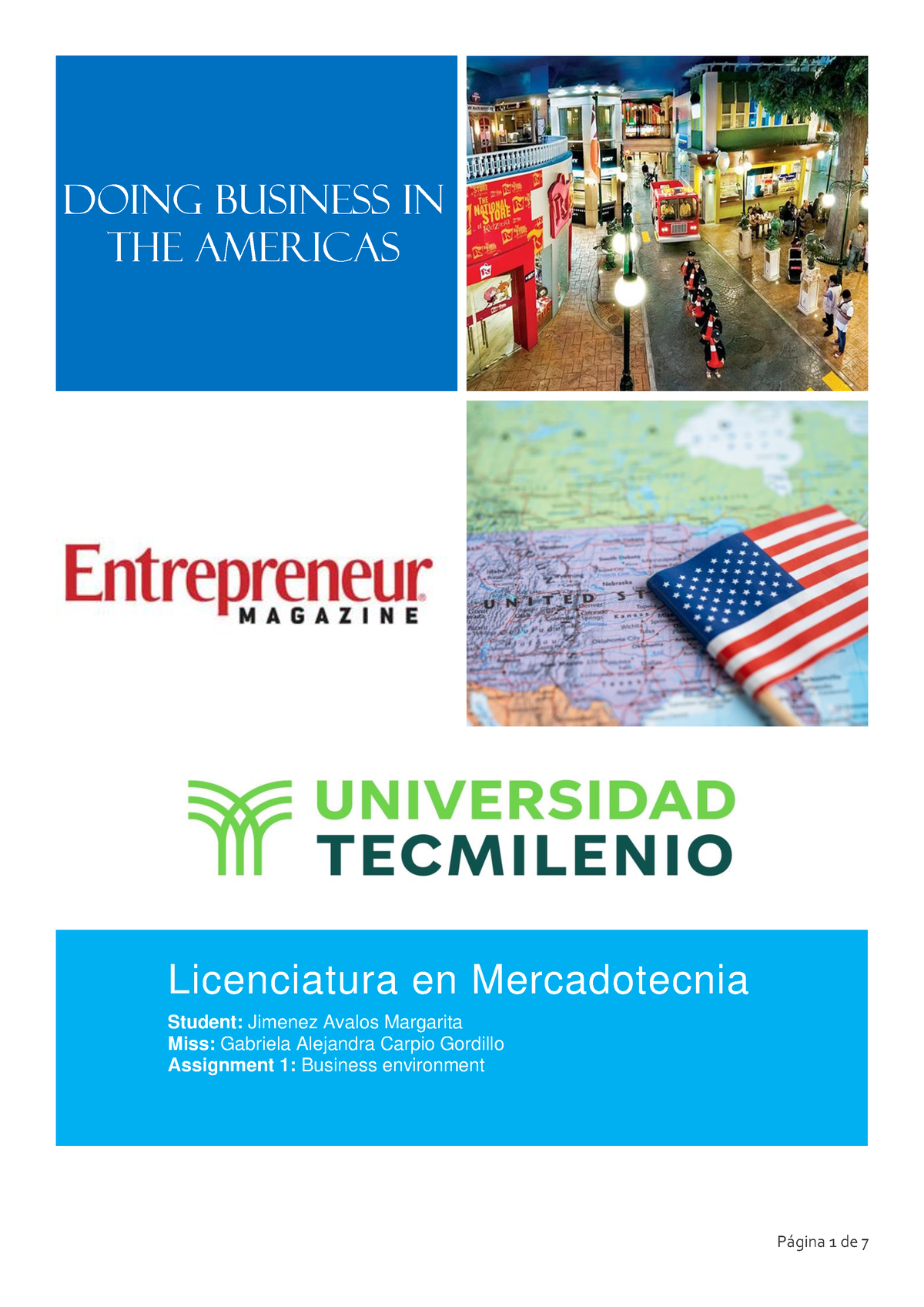 assignment 4 doing business in the americas