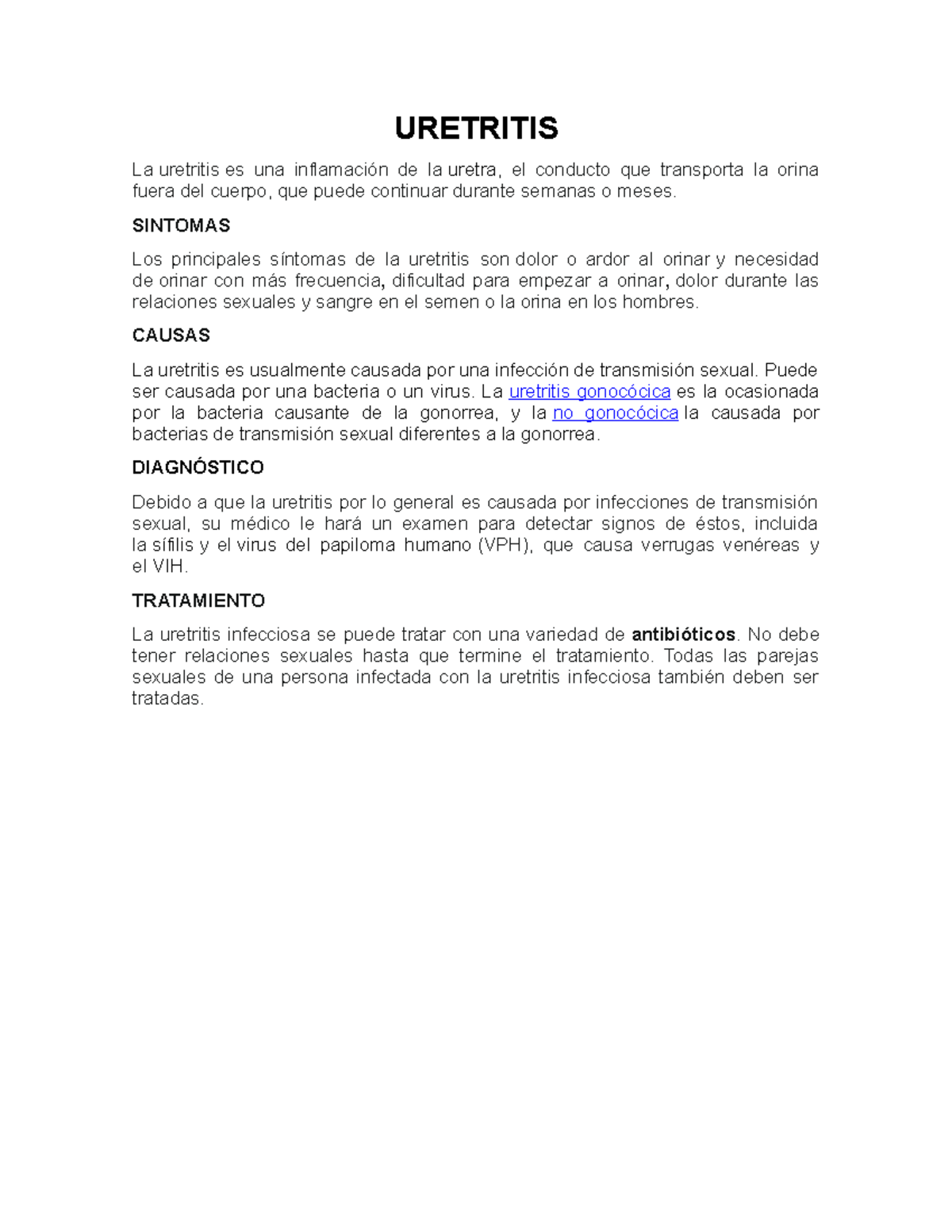 imágenes de logo de uretritis en hombres