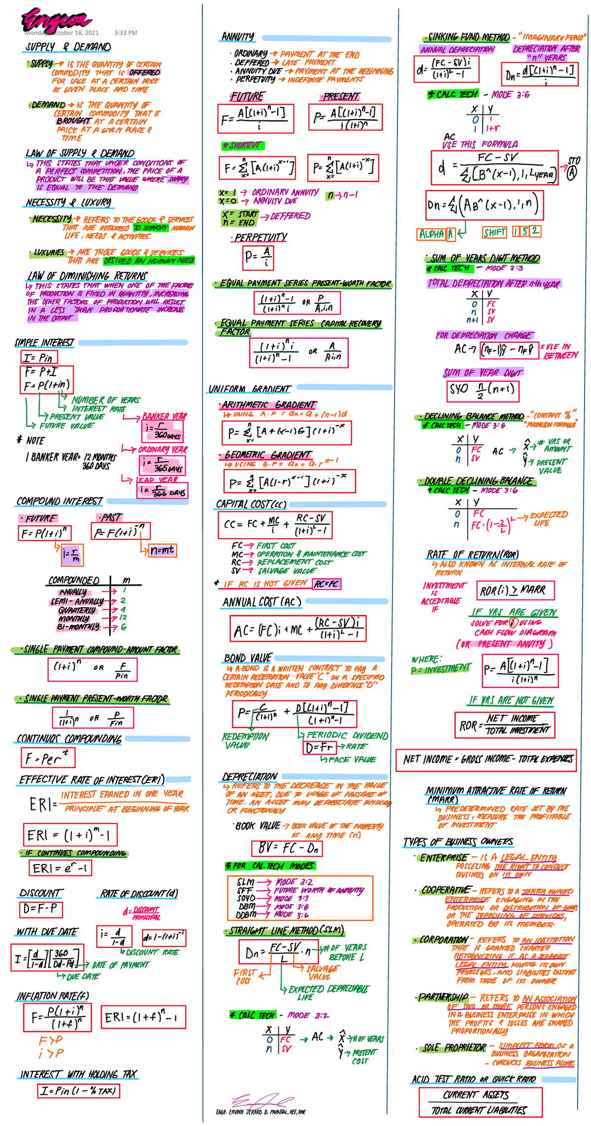 Engcoa - ... - Electrical Engineering - Engcoa Monday, October 18, 2021 ...