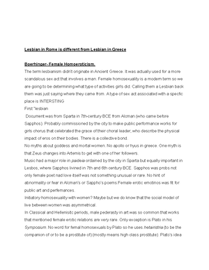 week 1 notes gender and sexuality in ancient greece - ]Approaches to ...