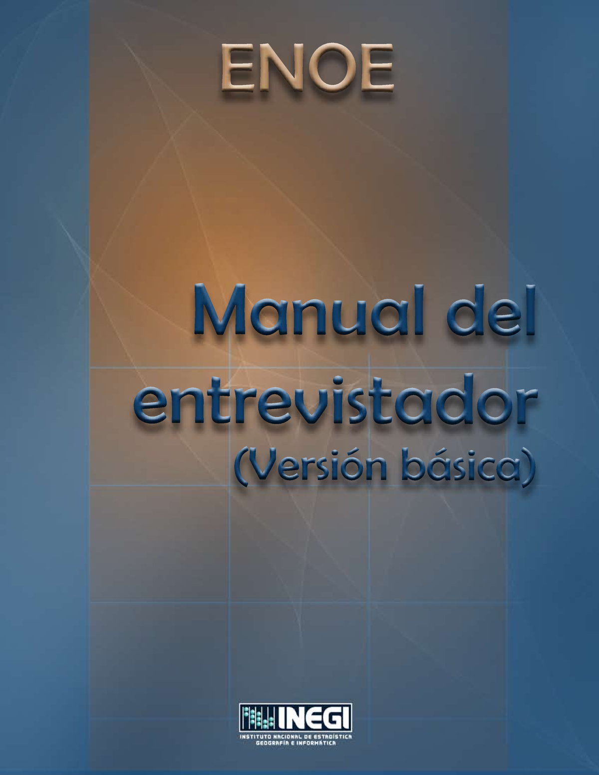 Manual Del Entrevistador - Manual Del Entrevistador (Versión Básica ...