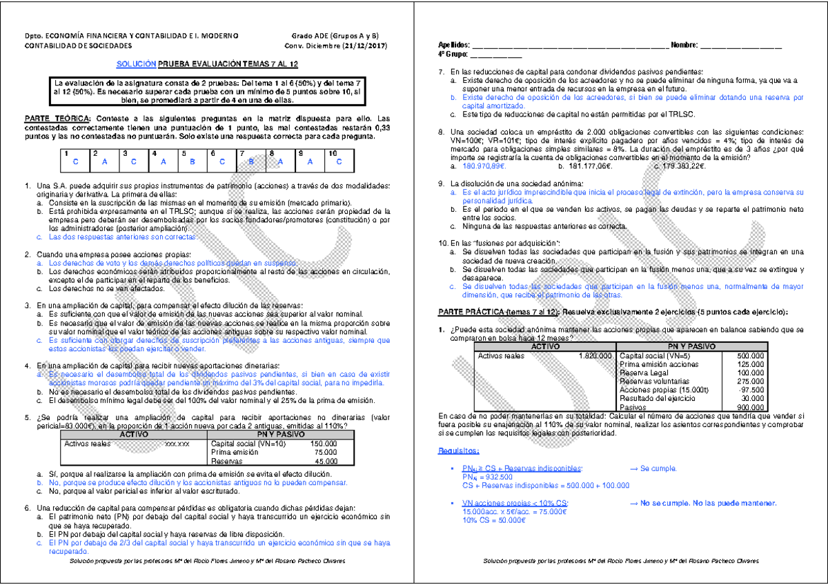 Examen de muestra/práctica Diciembre 2017, respuestas - Dpto