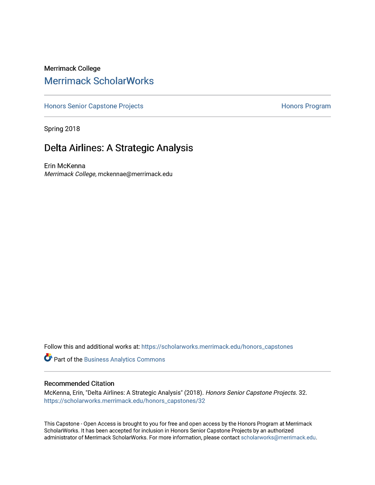 delta airlines case study strategic management