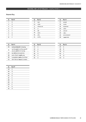 B2 First Sample Paper 2 Listening - First Listening D251/ Sample Test 2 ...