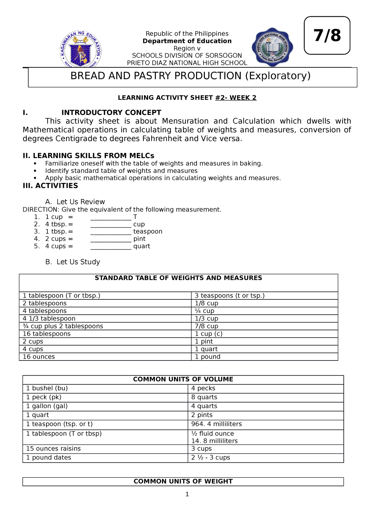 G7 LAS BPP-WEEK2 - Nice - Republic Of The Philippines Department Of ...