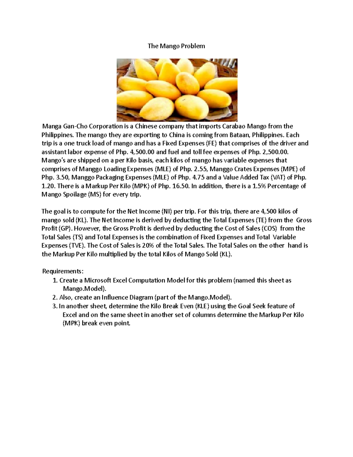 ITAB the mango problem - The Mango Problem Manga Gan-Cho Corporation is ...