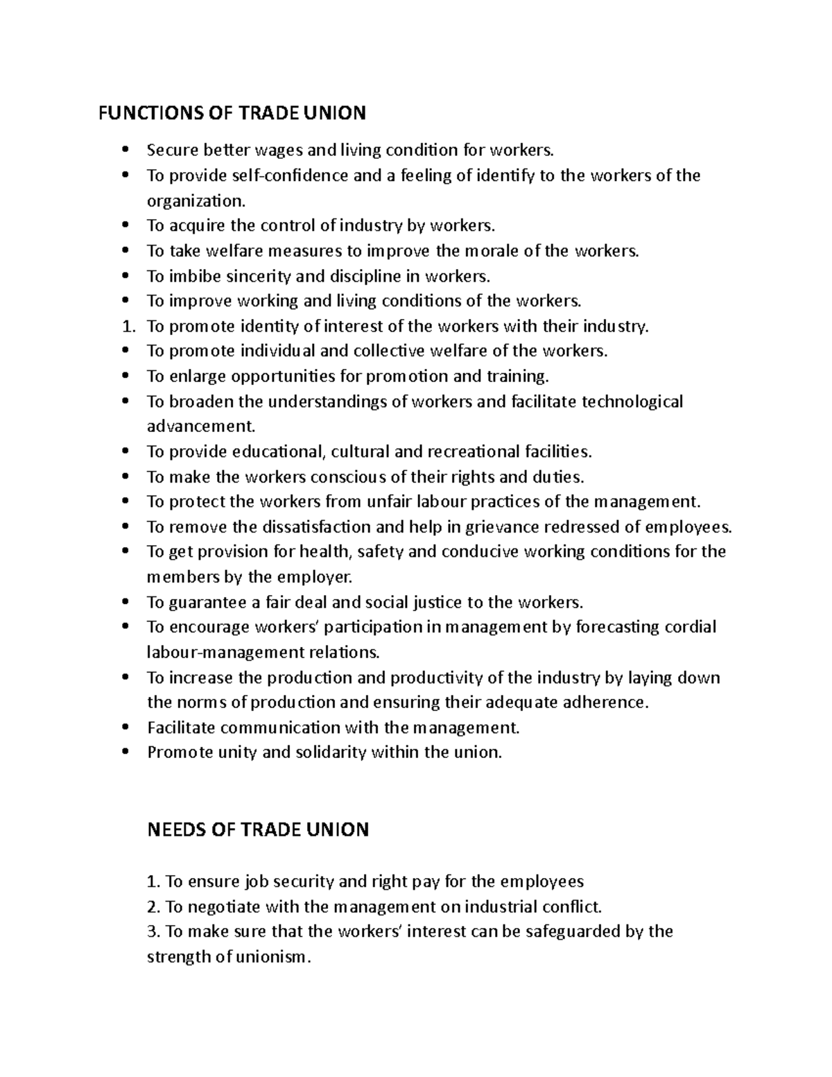 trade-union-structure-classification-of-trade-union-structure-simplinotes