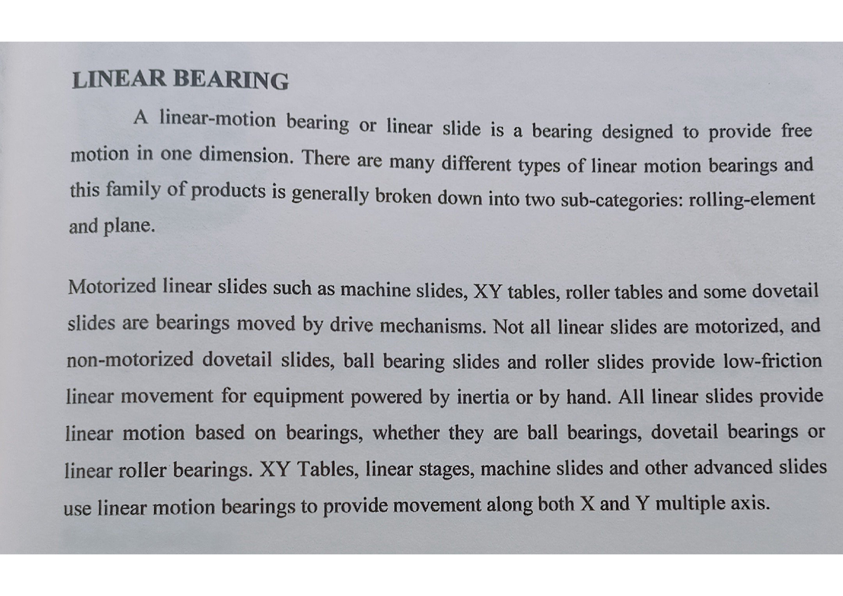 literature review example mechanical engineering