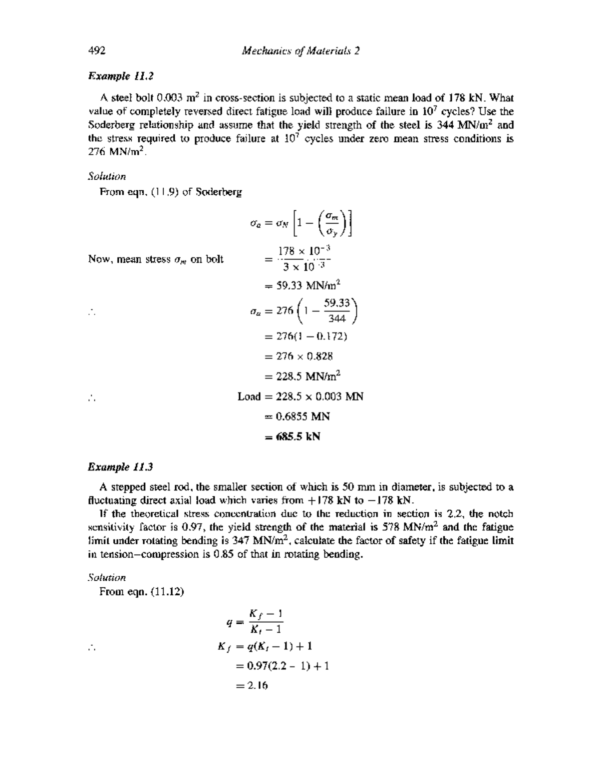 Mechanics of materials an introduction to the mechanics of elastic and ...