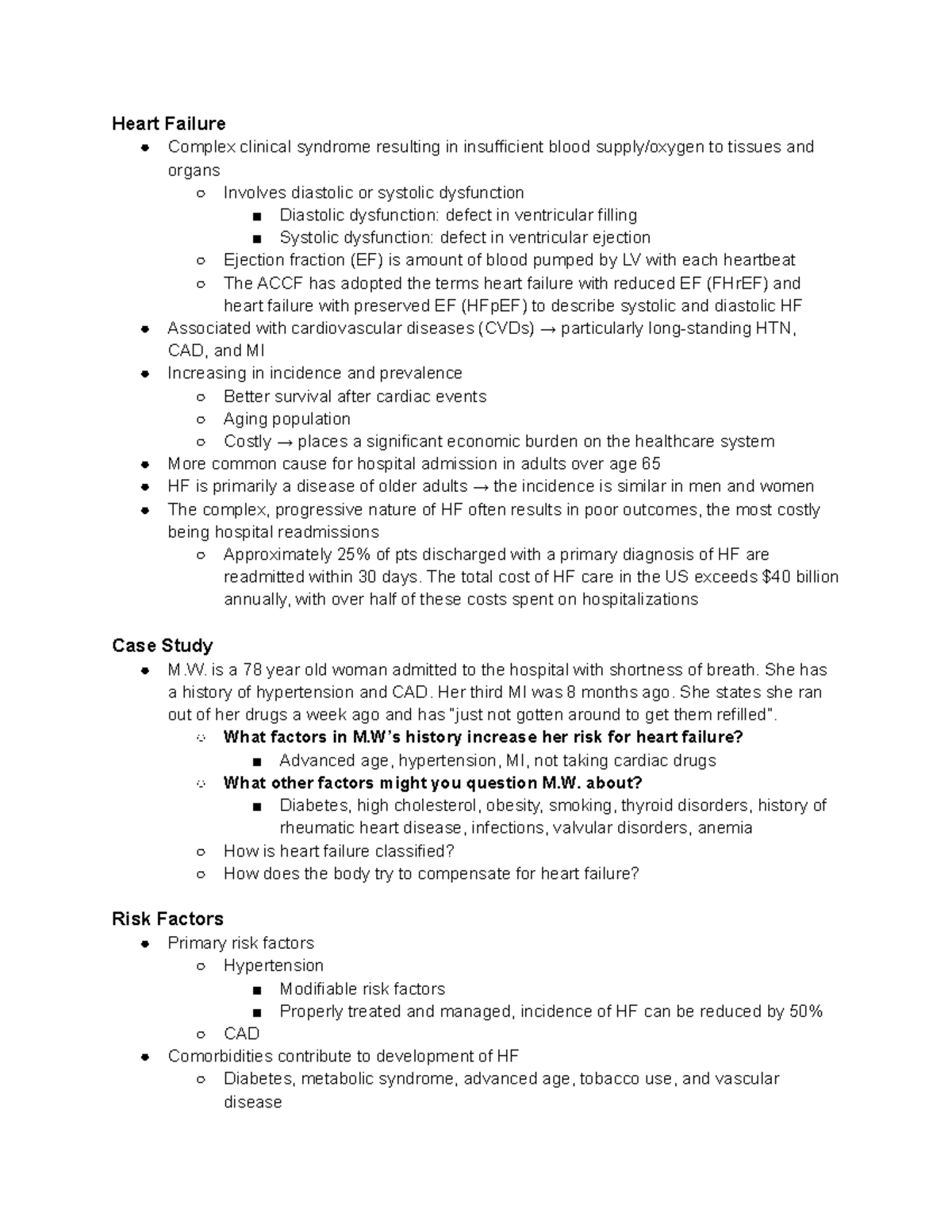 Heart Failure - Dr. Shannon Dusack, BSN, RN, CNP - Critical Care ...