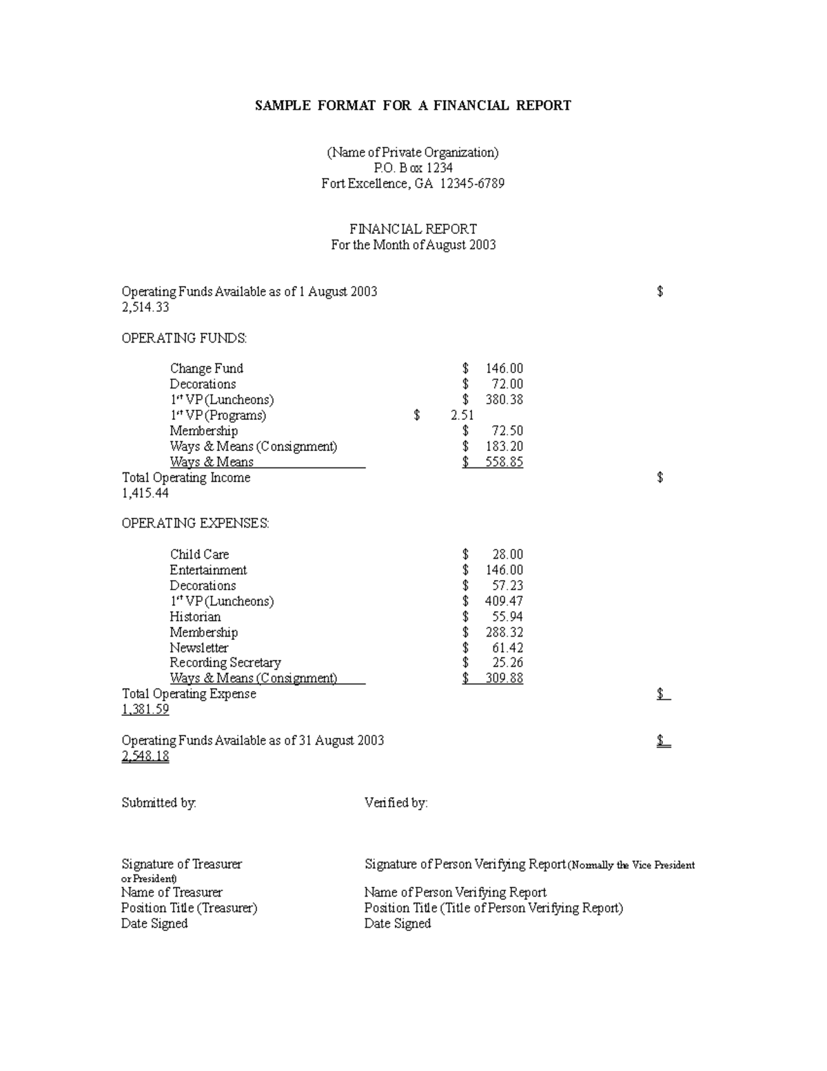 sample-format-for-a-financial-report-sample-format-for-a-financial