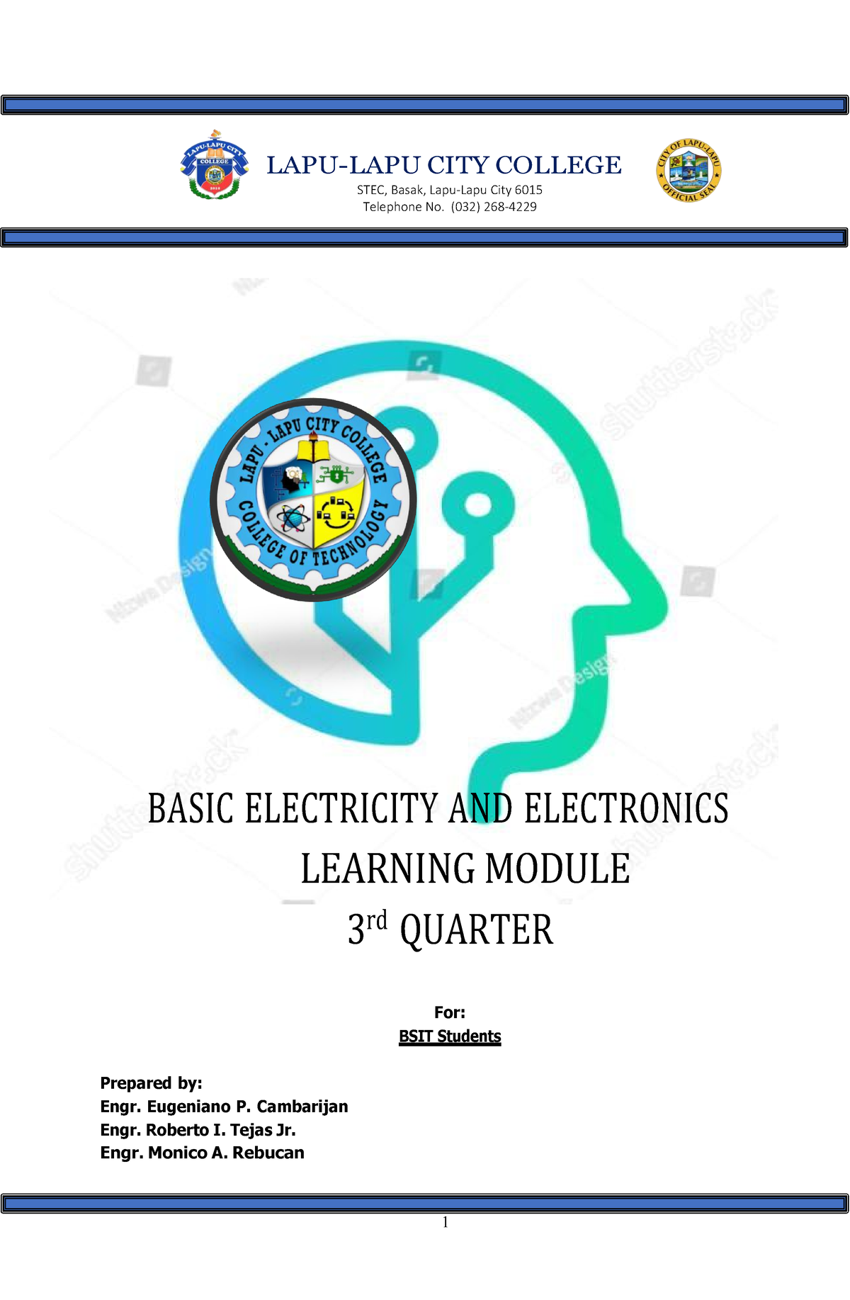 3. Basic Electricity AND Electronics Module 3 - BASIC ELECTRICITY AND ...