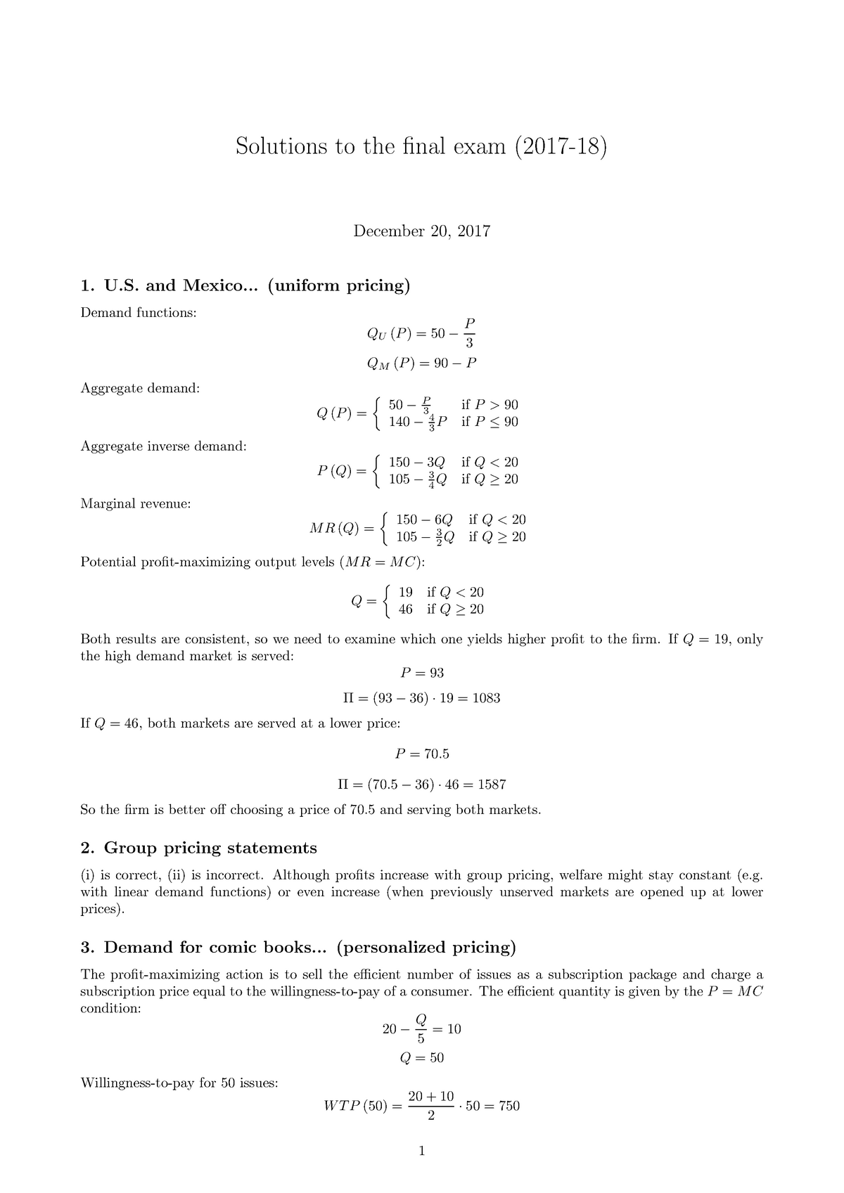 Final Solutions - Solutions To The Final Exam (2017-18) December 20 ...