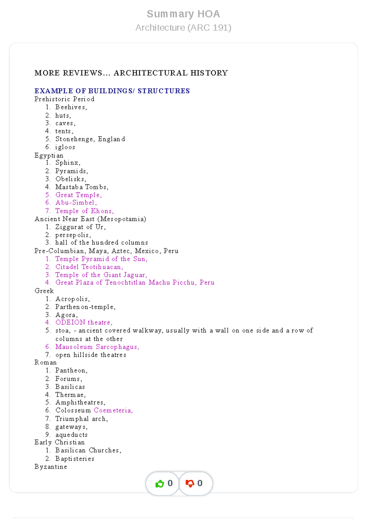 Summaryhoa compress none Summary HOA Architecture (ARC 191) MORE