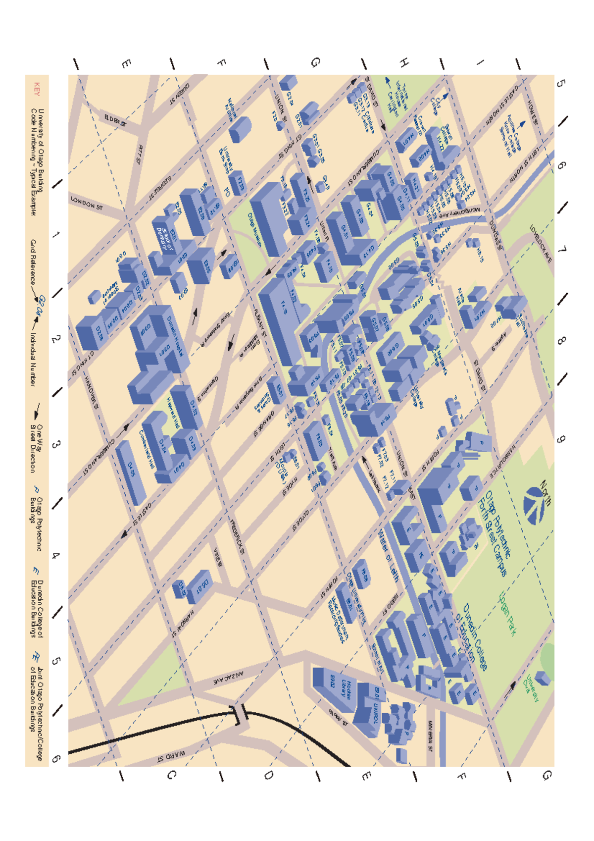 Dunedin campus - Code N umber ing ~ Typical Example:Univer sit y of O t ...