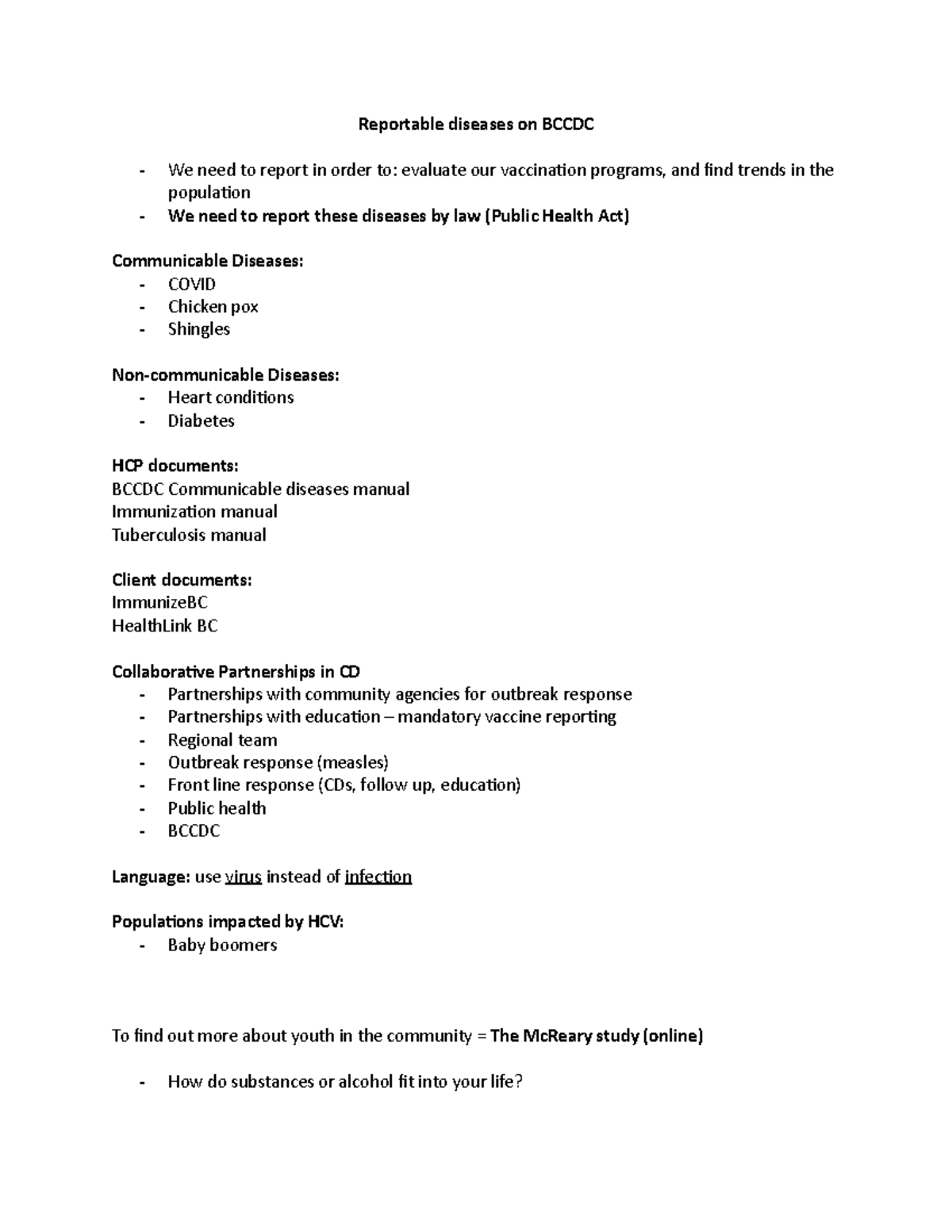 3412 Unit 2 - Lecture notes 10 - NURS 3411 - Douglascollege - Studocu