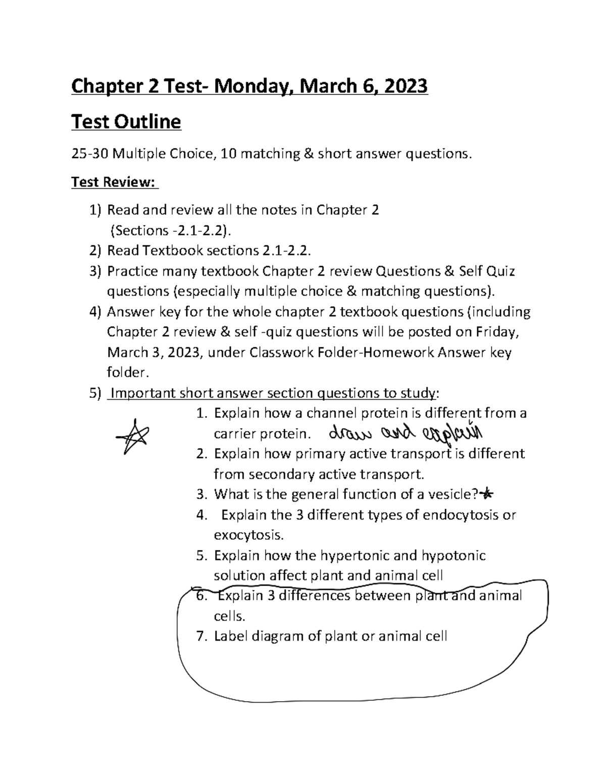 2.2 test - Cartesian Vectors - Chapter 2 Test- Monday, March 6, 202 3 ...