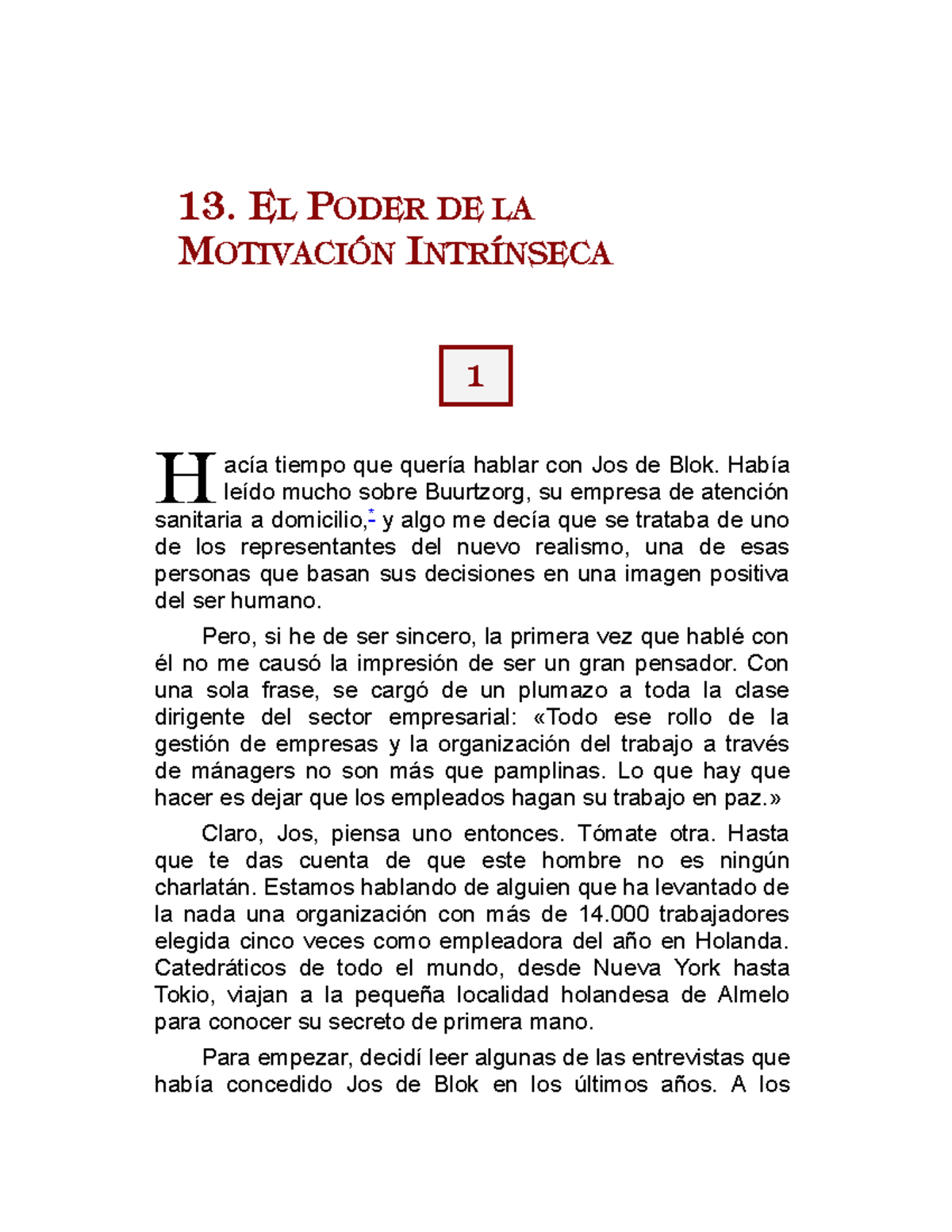 Bregman-El poder de la motivación intrinseca - H 13. EL PODER DE LA ...