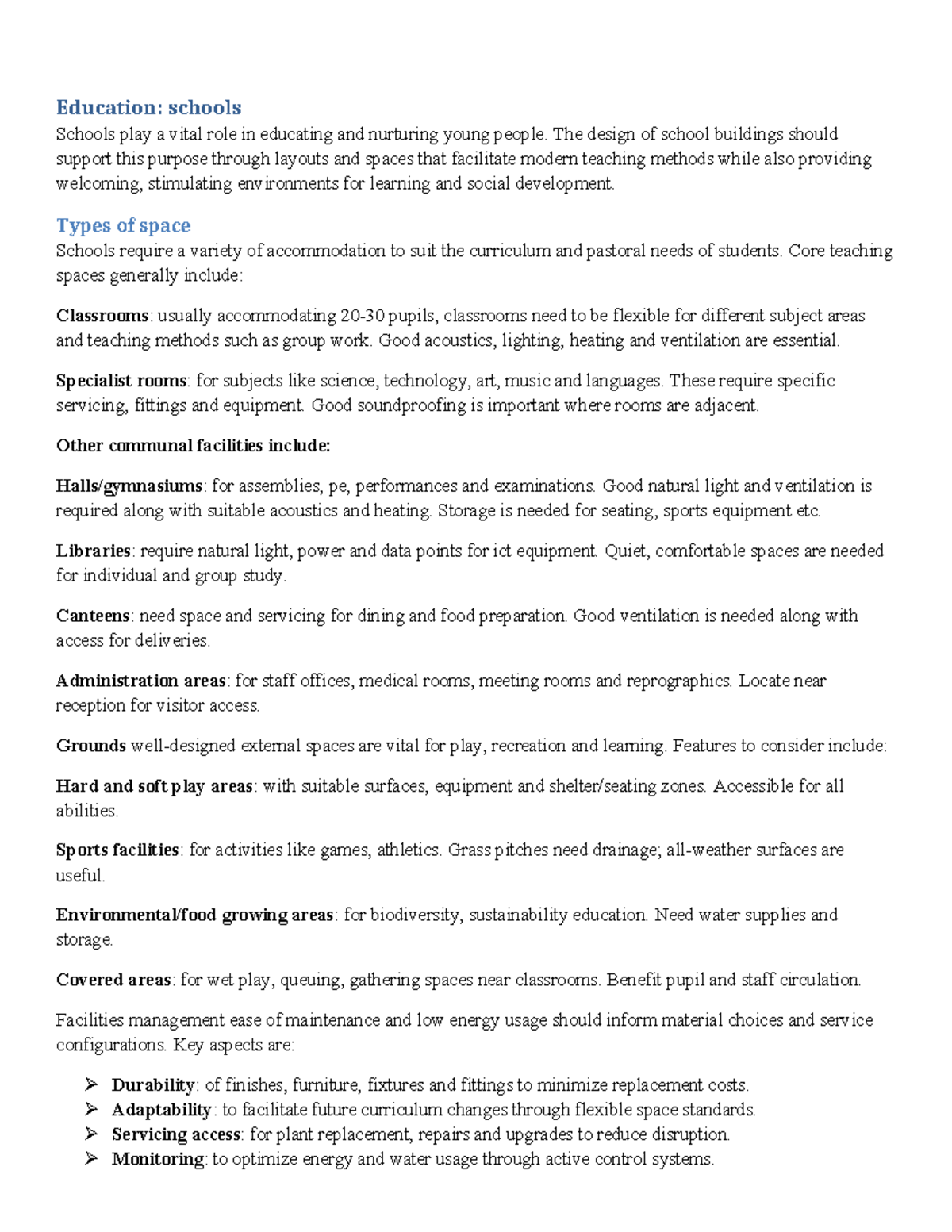 Edu Scho The meaning of school Education schools Schools play a