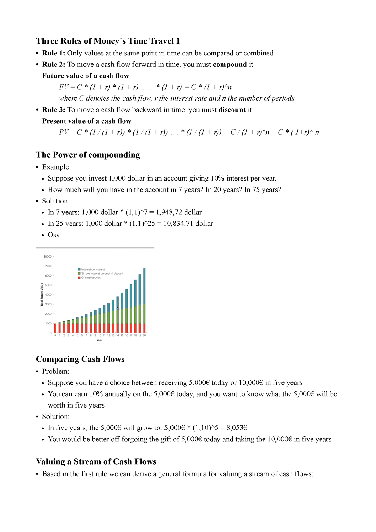 Finansiell Planering Lektion 2 - Three Rules Of Money ́s Time Travel 1 ...