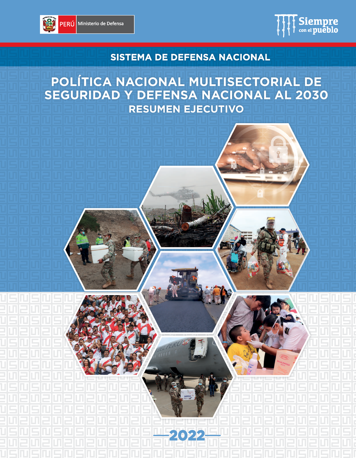 Resumen Ejecutivo Pnmsdn AL POLÕTICA NACIONAL MULTISECTORIAL DE SEGURIDAD Y DEFENSA