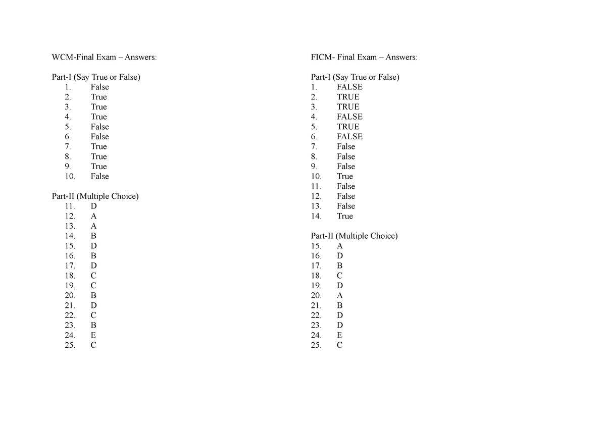 0910-final-answers-hhhhhh-wcm-final-exam-answers-ficm-final