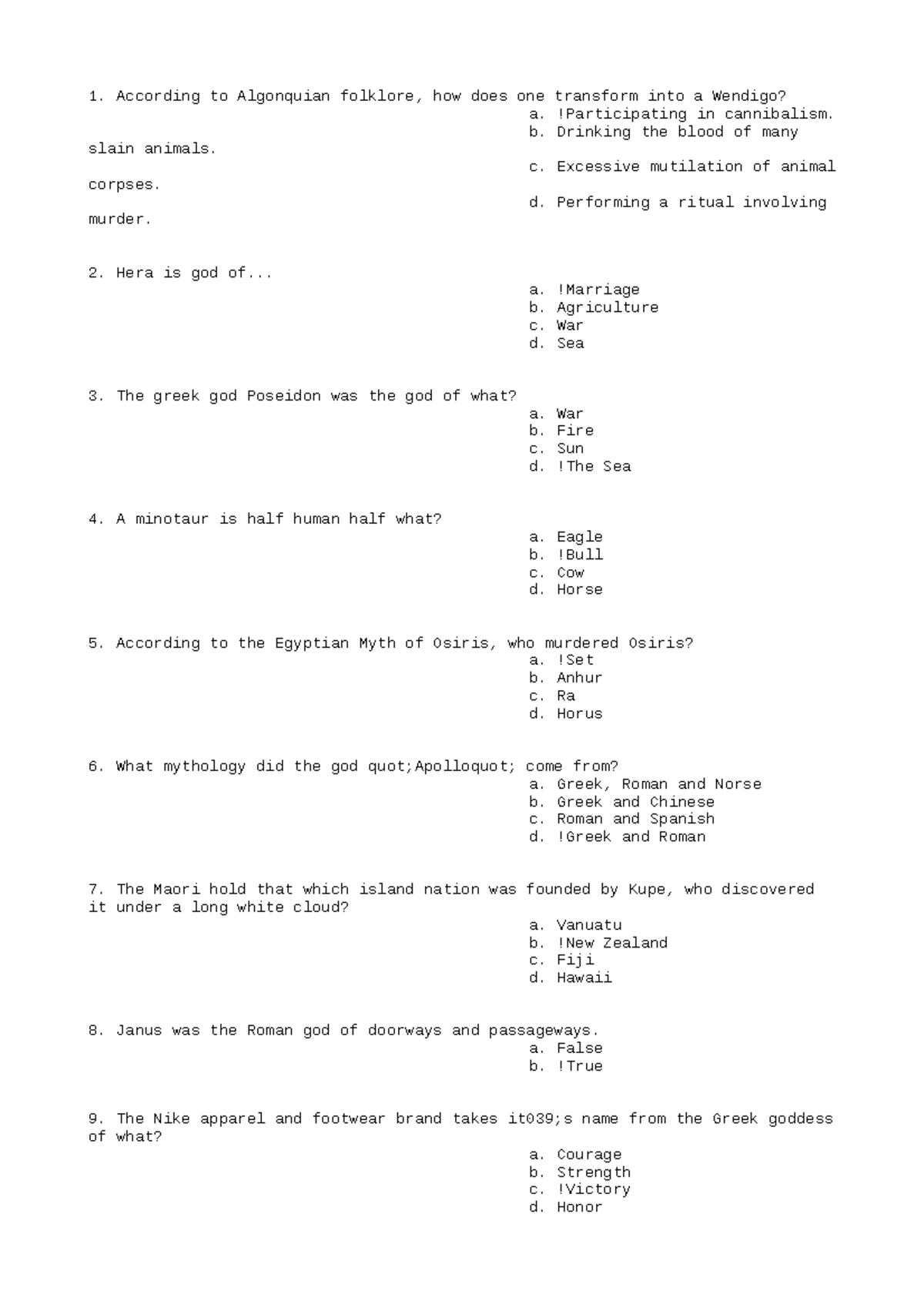 ECO137-Lab-1 - Includes work ups - According to Algonquian folklore ...