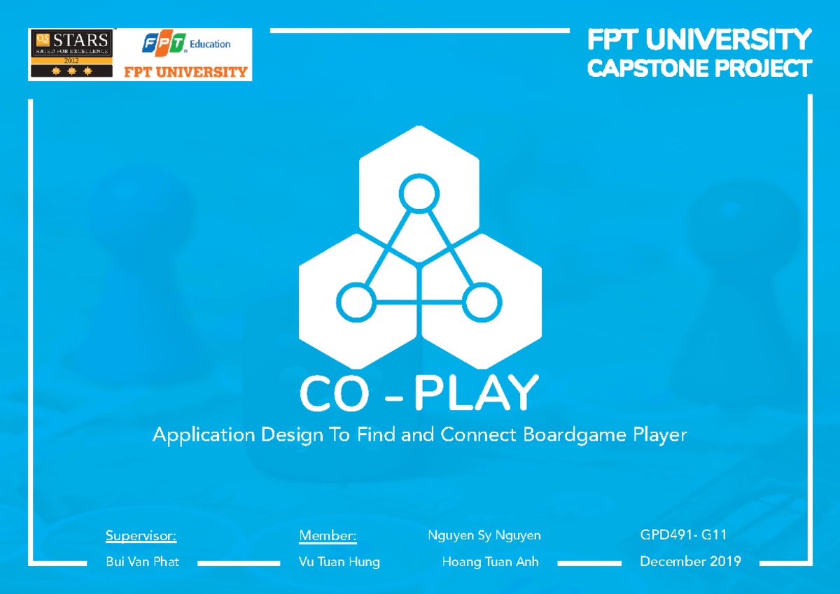 Application to find and connect board game players Application Design