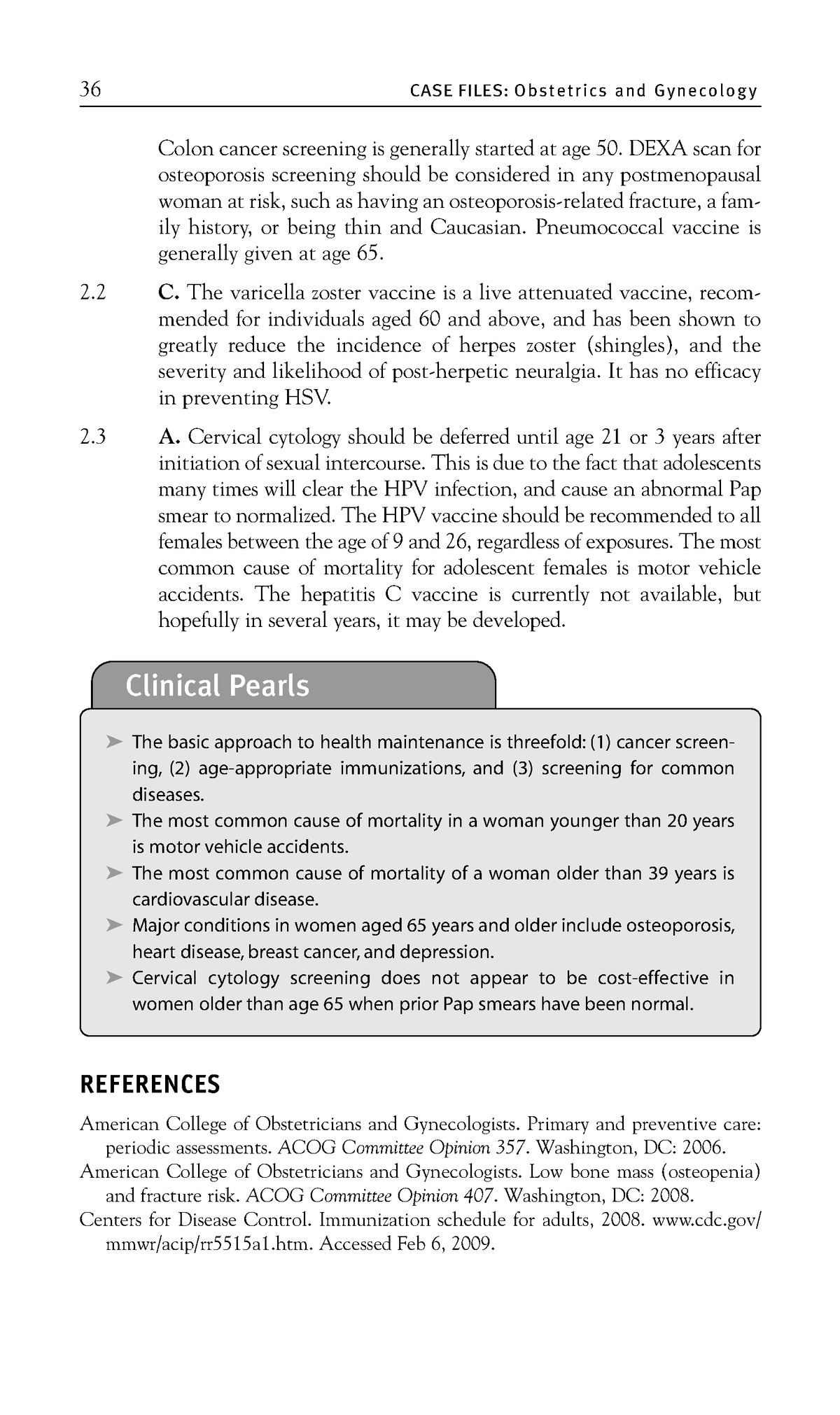 Case Files Obstetrics Gynecology Lecture Notesed-54387147-9 - 36 CASE ...