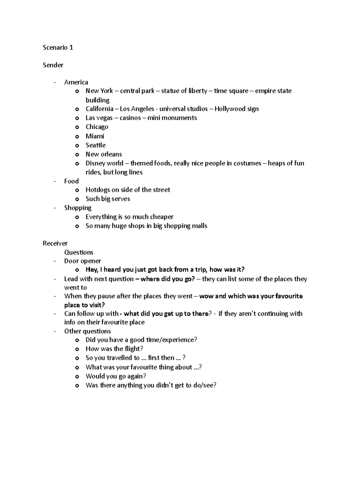 BST Scenario Plsn - practice planning for bst presentation - Scenario 1 ...