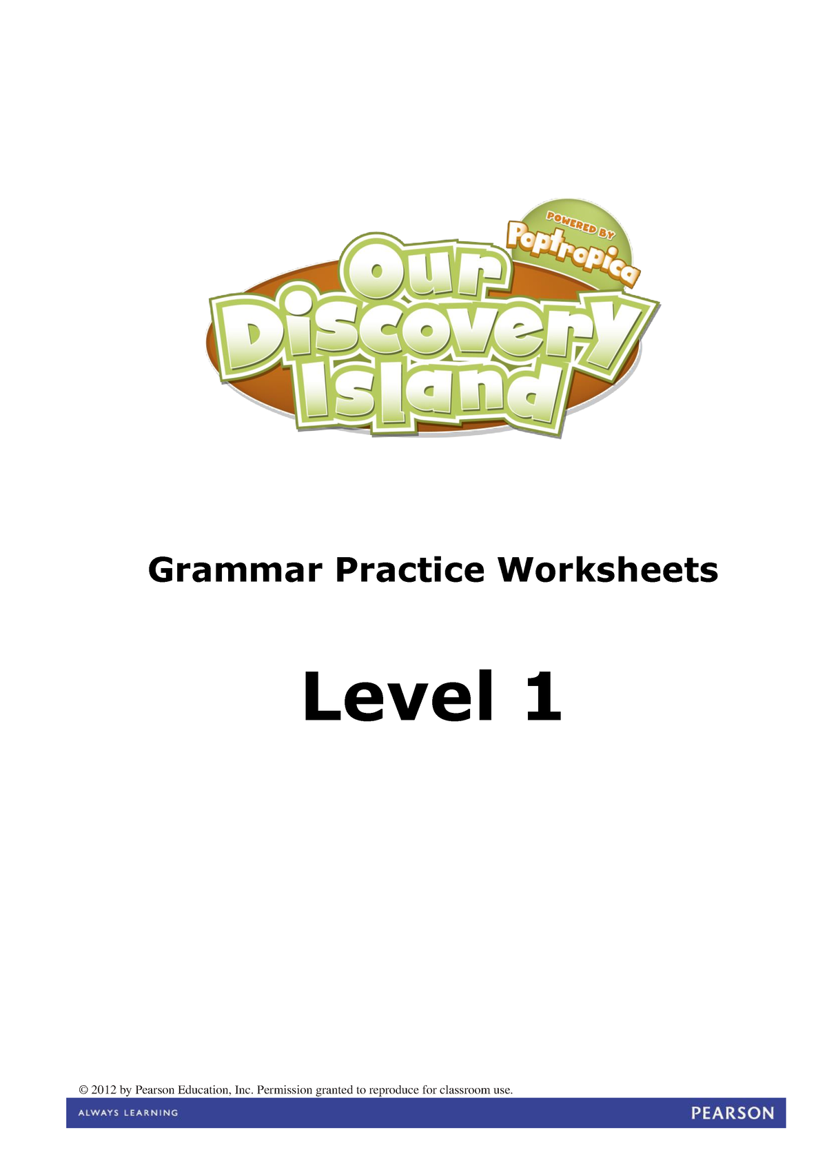 [123doc] - Our-discovery-island-1-worksheet - Grammar Practice ...