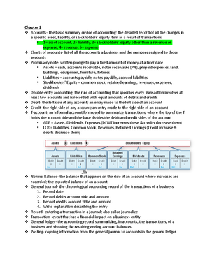 Chapter 1 lecture - The Financial Statements Businesses and Accounting ...