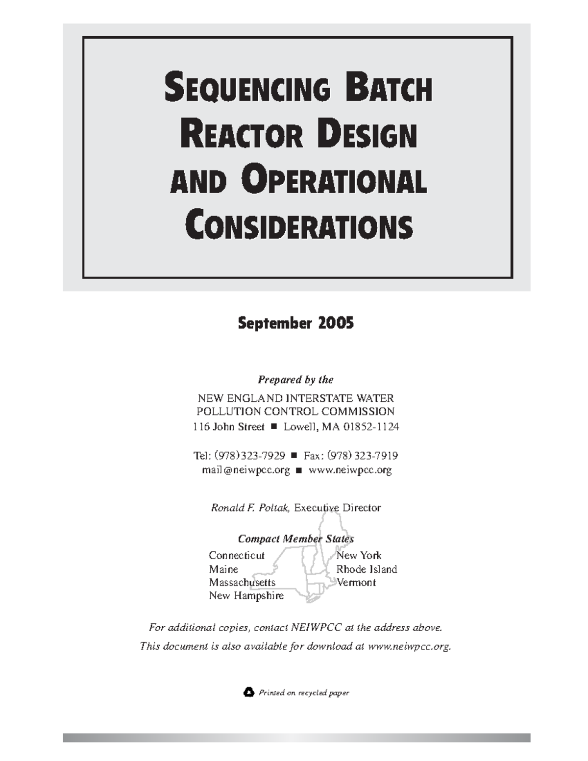 Is It Time To Upgrade and Convert Your SBR? - Fluidyne Corp., The