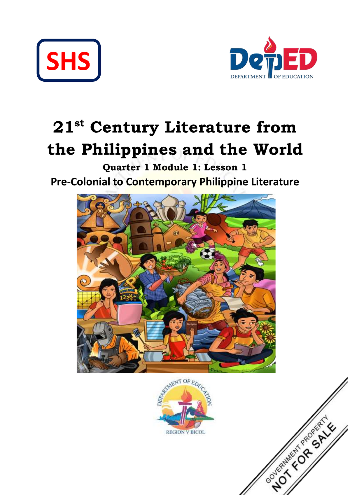 21st Century Literature From The Philippines And The World Quarter 1 