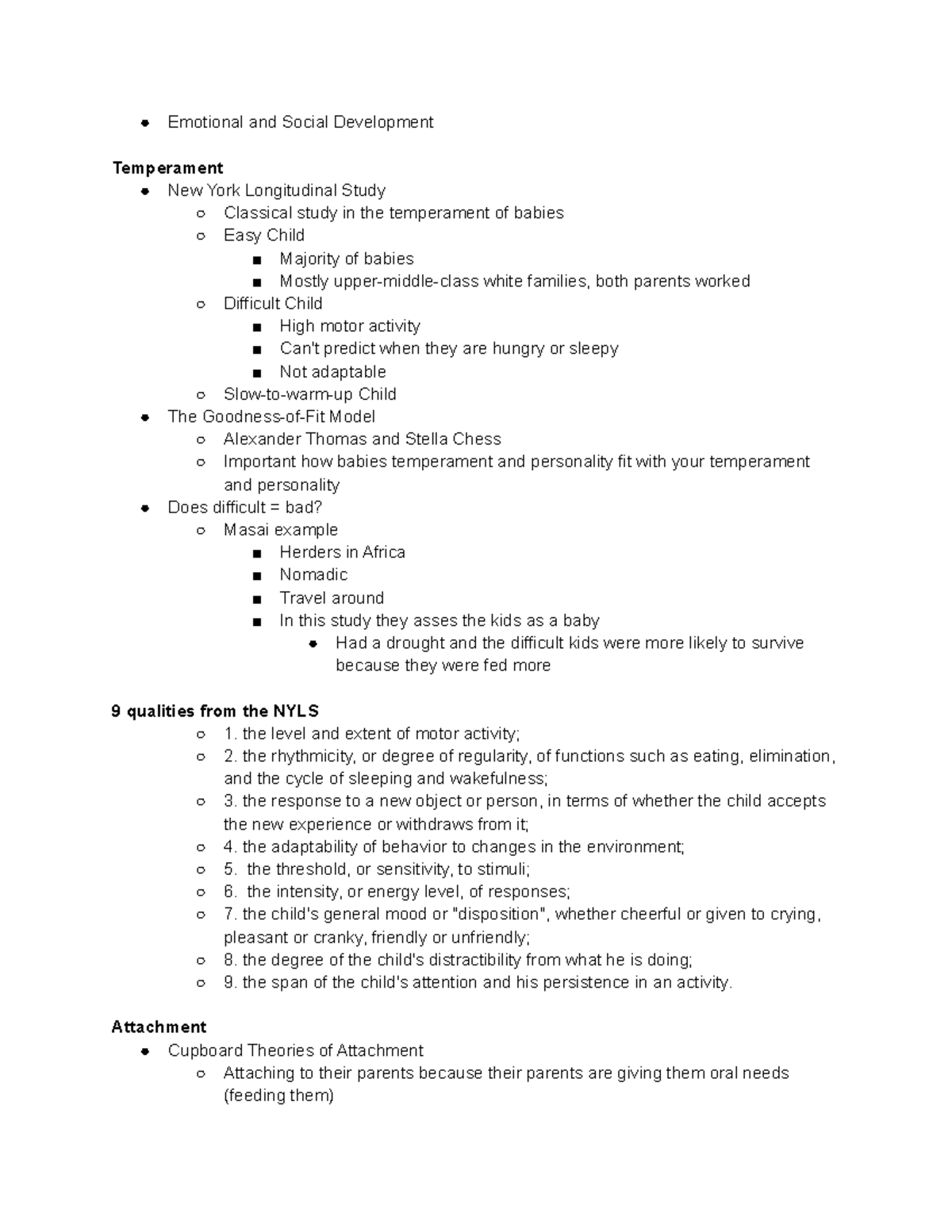 Psych 220 CH 6 Emotional and Social Development in Infancy - Emotional ...