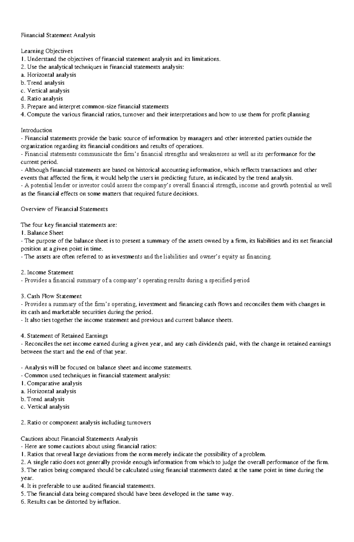 FINANCIAL MANAGEMENT CHAPTER 2 FINANCIAL STATEMENT ANALYSIS visual data 4