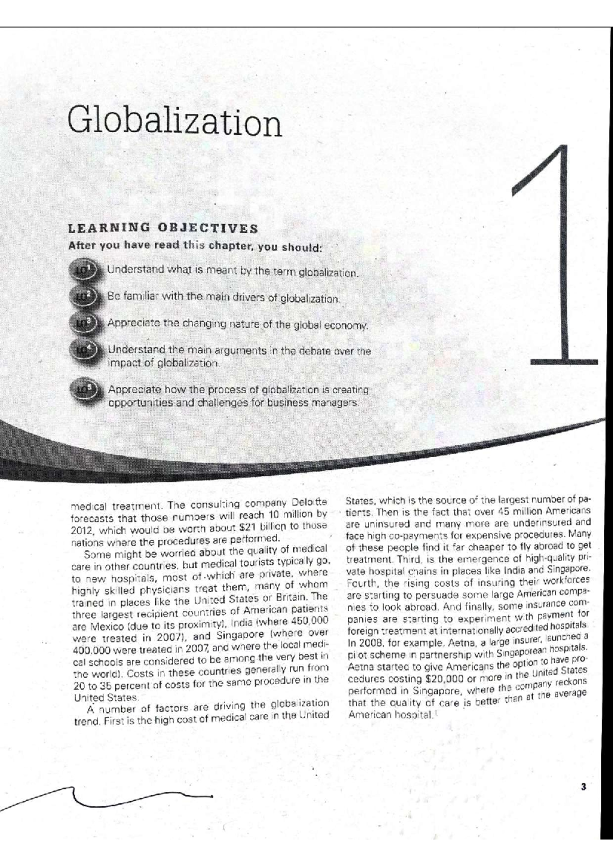 Ibt chap 1 ibt chap 1 globalization of markets and production