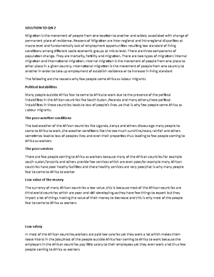 [Solved] Economic organisations of pre colonial Africa societies ...