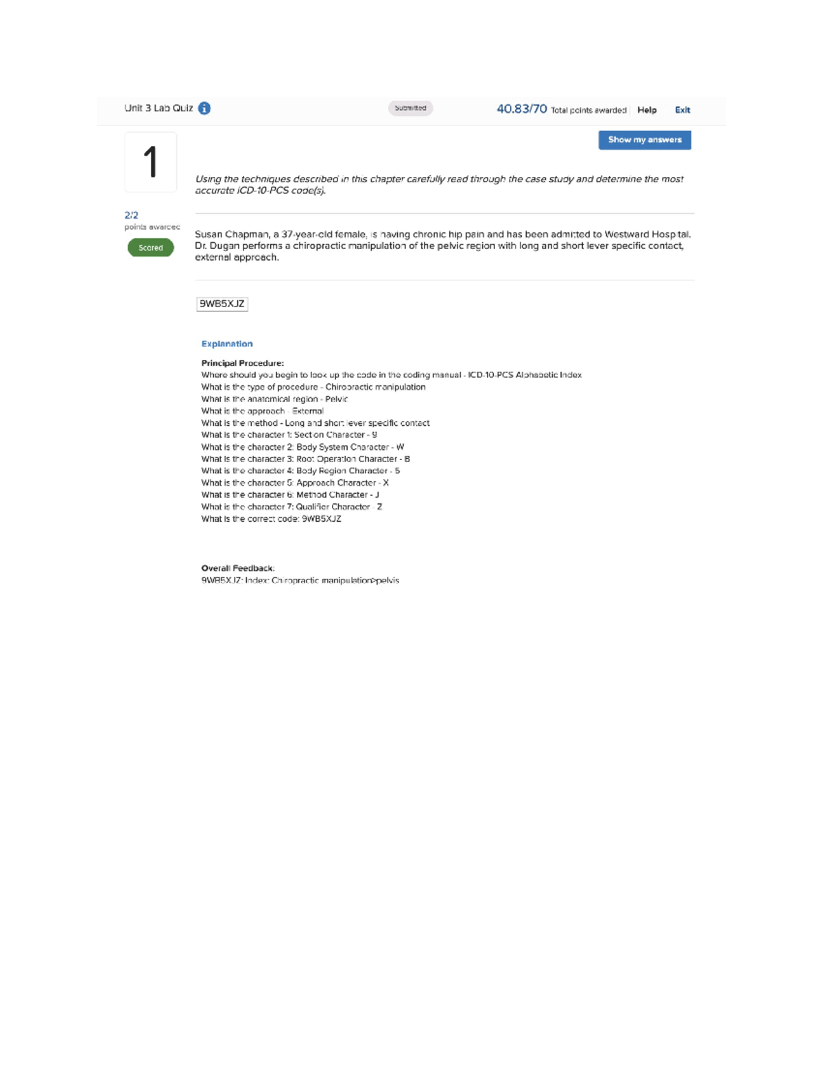 Medical Billing AND Coding UNIT 3 - ####### If so does the Code also ...