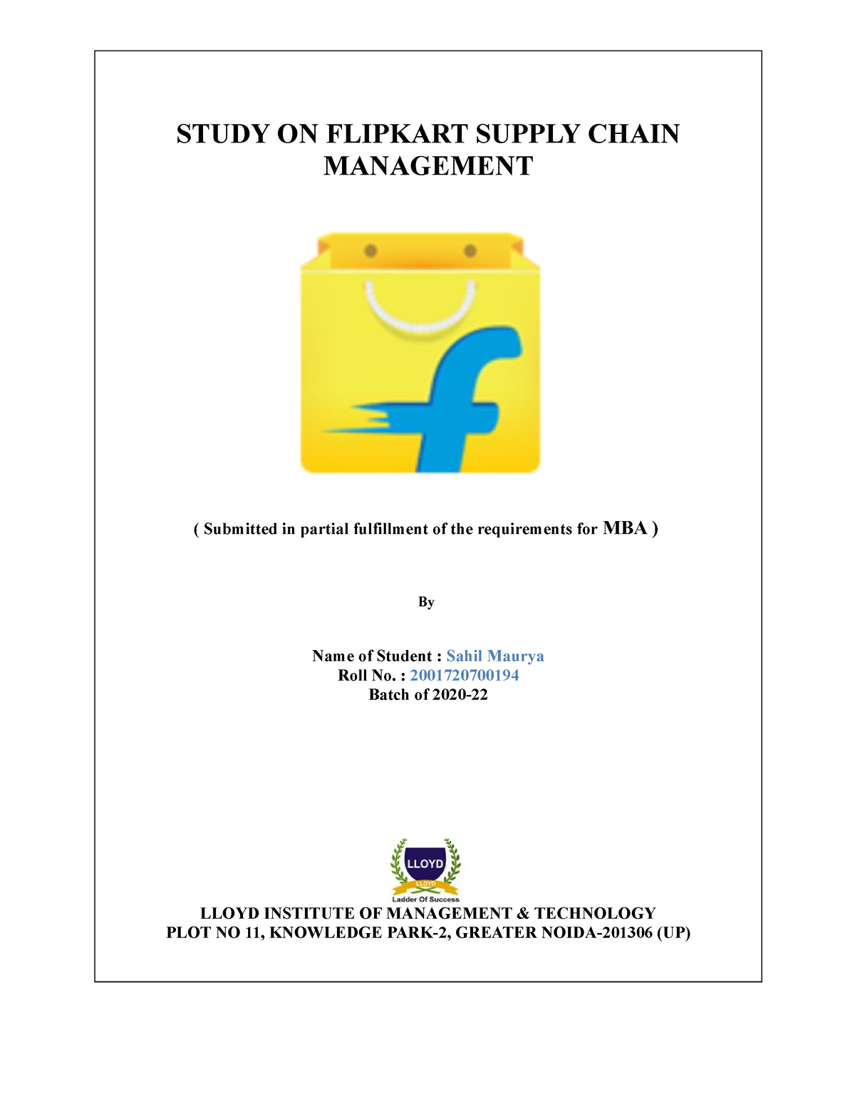 flipkart supply chain management case study