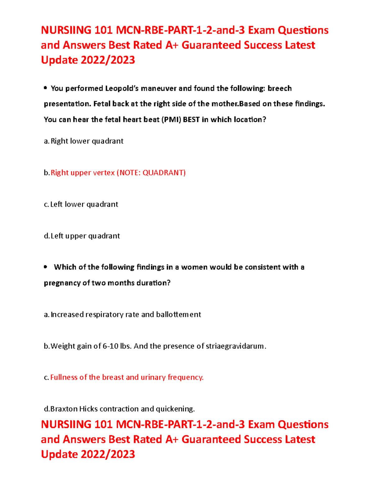 MCN RBE PART 1 2 And 3 MCN RBE PART 1 2 And 3 Update 2022 