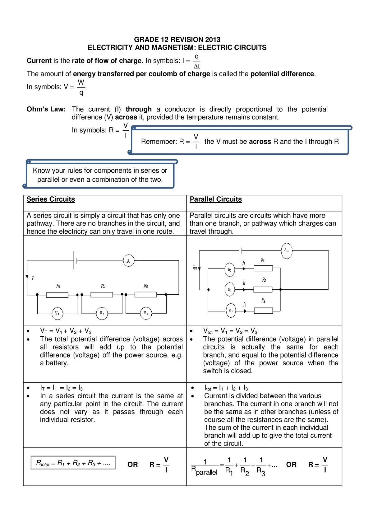 2013-revision-document-electric-circuits-grade-12-revision-2013